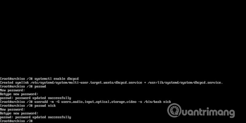 Instructions for installing basic Arch Linux Picture 8
