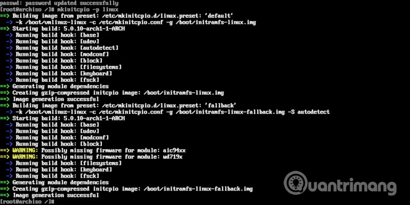 Instructions for installing basic Arch Linux Picture 9