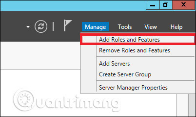 Instructions for installing DHCP Role in Windows Server 2012 Picture 1