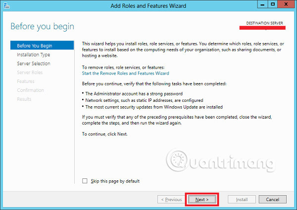Instructions for installing DHCP Role in Windows Server 2012 Picture 2