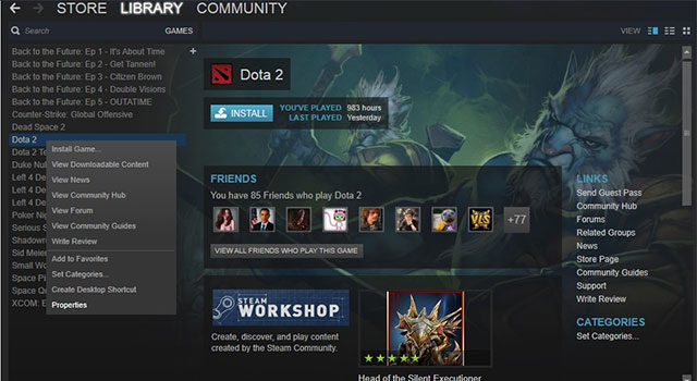 Instructions for installing Dota Underlords on the computer Picture 1