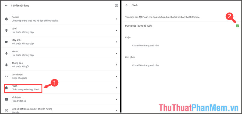 Instructions for installing Flash Player for browsers on computers Picture 15