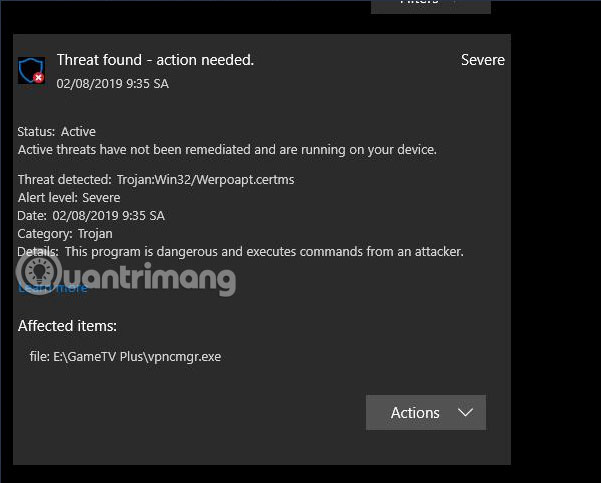 Instructions for installing GameTV Plus on the computer to play AOE, CS 1.1 online Picture 7