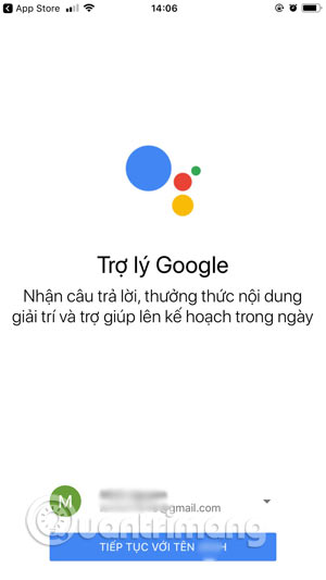 Instructions for installing Google Vietnamese virtual assistant on iPhone Picture 2