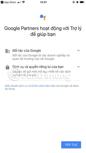 Instructions for installing Google Vietnamese virtual assistant on iPhone Picture 5