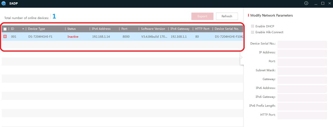Instructions for installing Hikvision recorder via network Picture 2