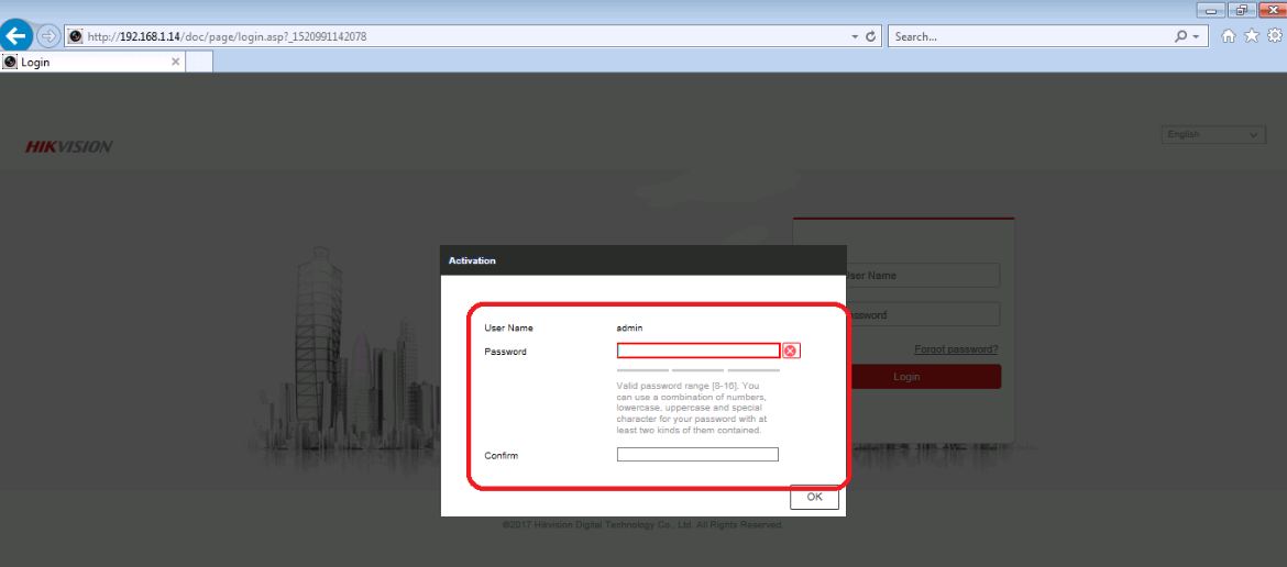 Instructions for installing Hikvision recorder via network Picture 4