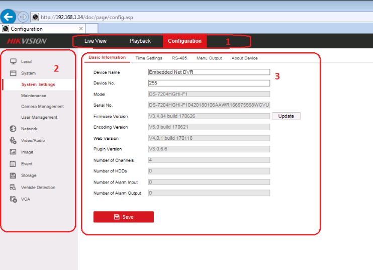 Instructions for installing Hikvision recorder via network Picture 6