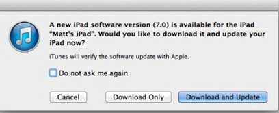 Instructions for installing iOS 7 for old iPhone and iPad users Picture 11