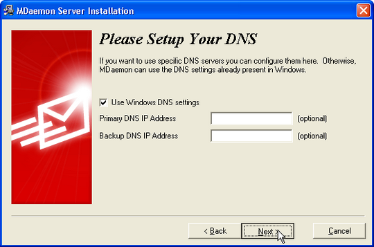 Instructions for installing MDaemon Mail Server Picture 20
