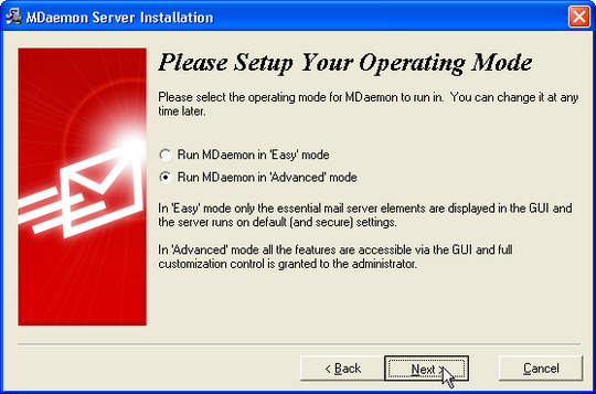 Instructions for installing MDaemon Mail Server Picture 21
