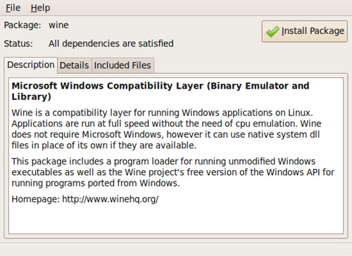 Instructions for installing Microsoft Office 2007 in Ubuntu 9.04 Picture 2