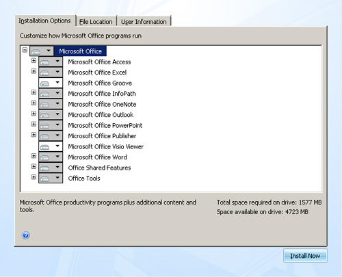 Instructions for installing Microsoft Office 2007 in Ubuntu 9.04 Picture 4