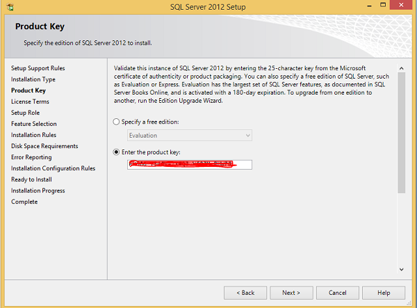 Instructions for installing MS SQL Server Picture 5