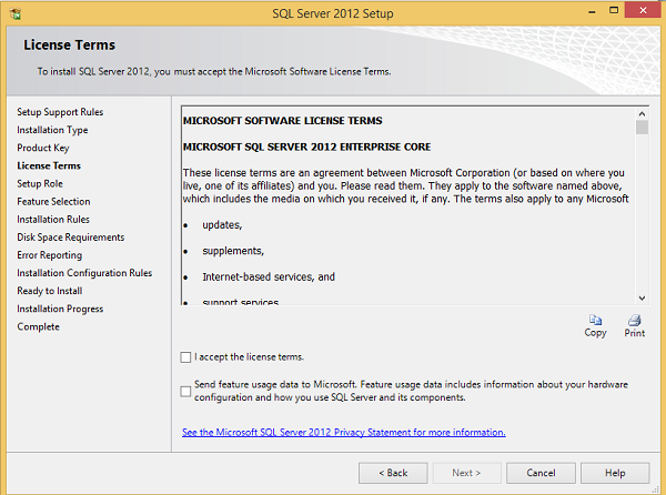 Instructions for installing MS SQL Server Picture 6