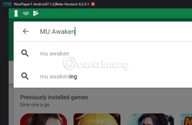 Instructions for installing MU Awaken on the computer Picture 3