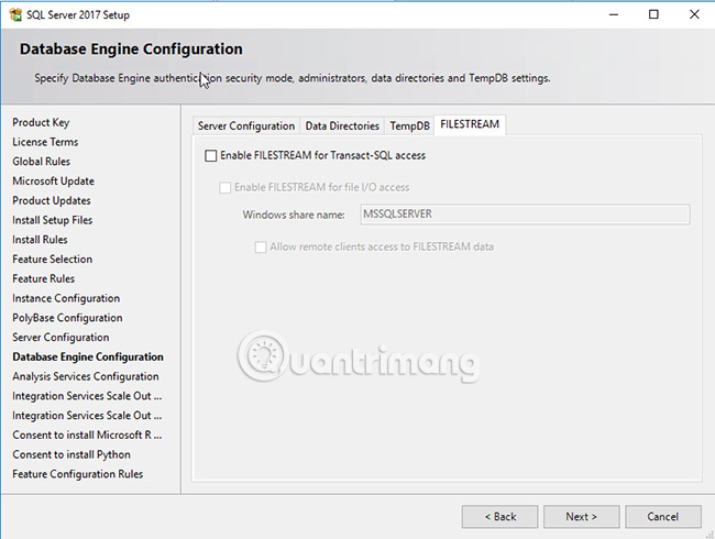 Instructions for installing SQL Server 2017 step by step Picture 21