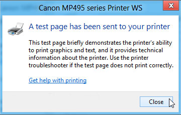 Instructions for installing the printer in Windows 8 Picture 7