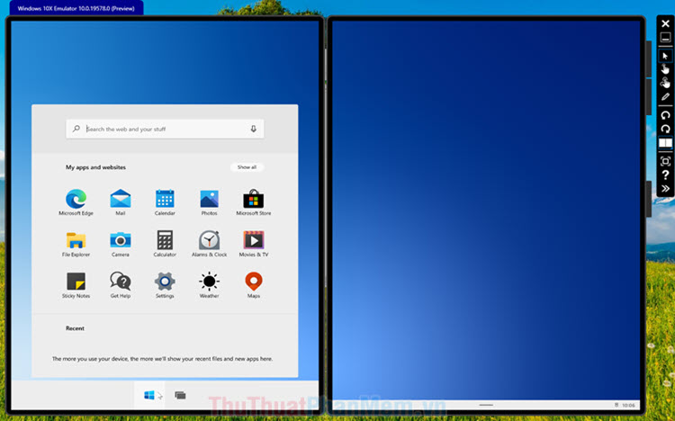 Instructions for installing the Window 10X emulator on Window 10 Picture 1