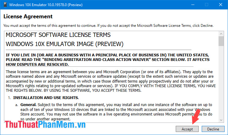 Instructions for installing the Window 10X emulator on Window 10 Picture 29