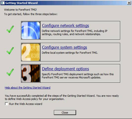 Instructions for installing TMG 2010 RTM - Part 2 Picture 20