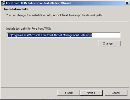 Instructions for installing TMG 2010 RTM Picture 11