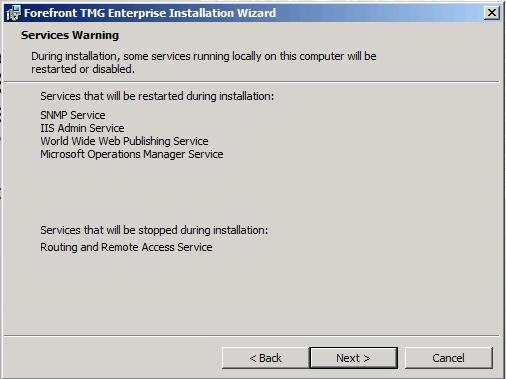 Instructions for installing TMG 2010 RTM Picture 16
