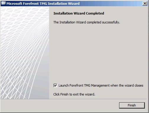 Instructions for installing TMG 2010 RTM Picture 20
