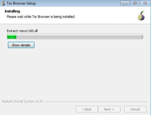 Instructions for installing Tor Browser for Windows Picture 3