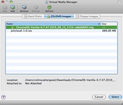 Instructions for installing Ubuntu Maverick in Mac Virtualbox Picture 4