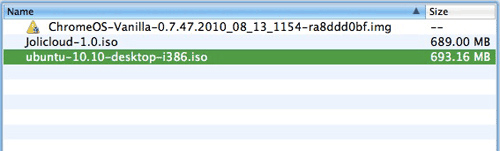Instructions for installing Ubuntu Maverick in Mac Virtualbox Picture 5