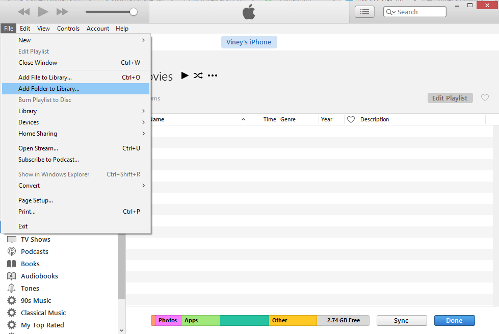 Instructions for installing, updating and using iTunes on Windows 10 Picture 9
