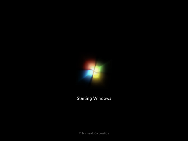 Instructions for installing Windows 7 from DVD Picture 4