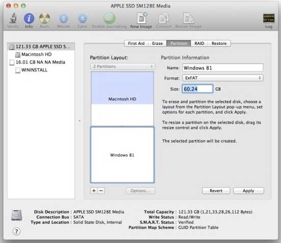 Instructions for installing Windows 8.1 on Mac Picture 10