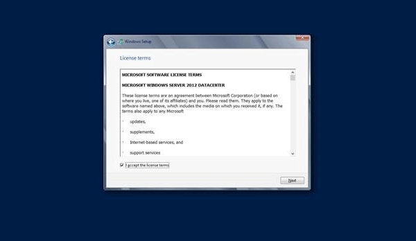 Instructions for installing Windows Server 2012 step by step Picture 8