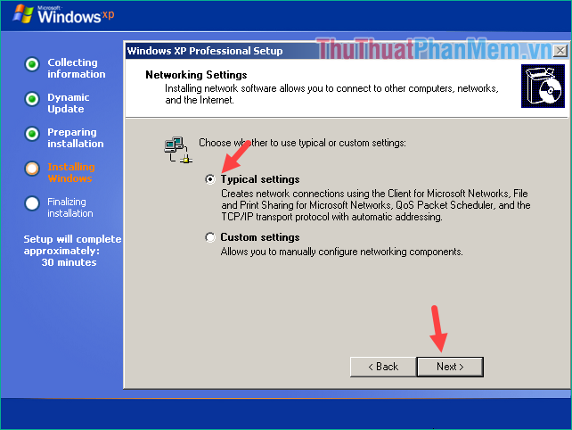 Instructions for installing Windows XP with USB step by step from A to Z Picture 16