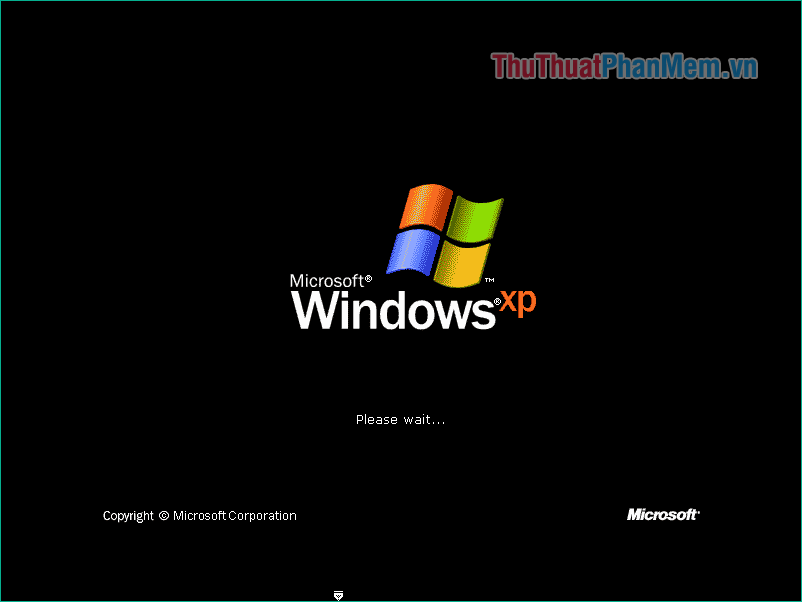 Instructions for installing Windows XP with USB step by step from A to Z Picture 19