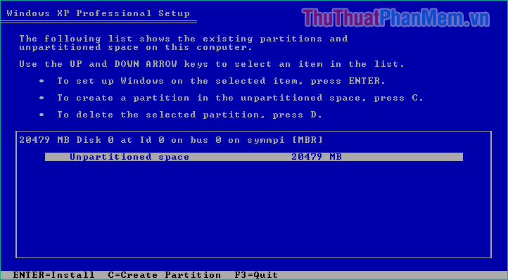 Instructions for installing Windows XP with USB step by step from A to Z Picture 8