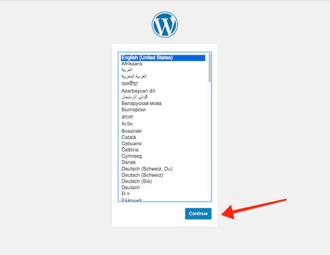 Instructions for installing WordPress on the Vitual Server with Cloud9 Picture 9