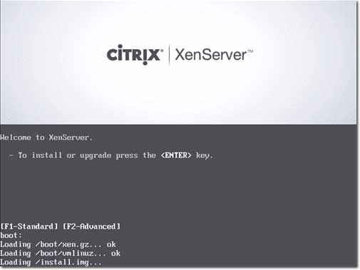 Instructions for installing XenServer 6 and XenCenter Picture 1
