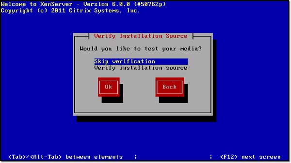 Instructions for installing XenServer 6 and XenCenter Picture 10