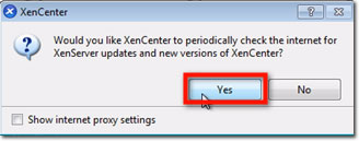 Instructions for installing XenServer 6 and XenCenter Picture 28