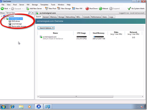 Instructions for installing XenServer 6 and XenCenter Picture 33