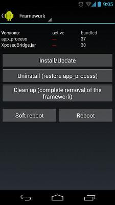 Instructions for installing Xposed Framework for Android Picture 5