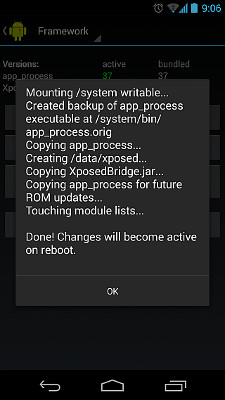 Instructions for installing Xposed Framework for Android Picture 7