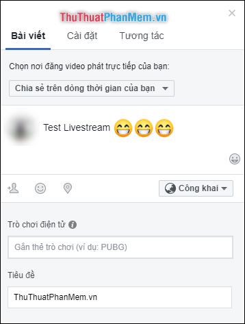Instructions for Live Stream on Facebook Picture 13