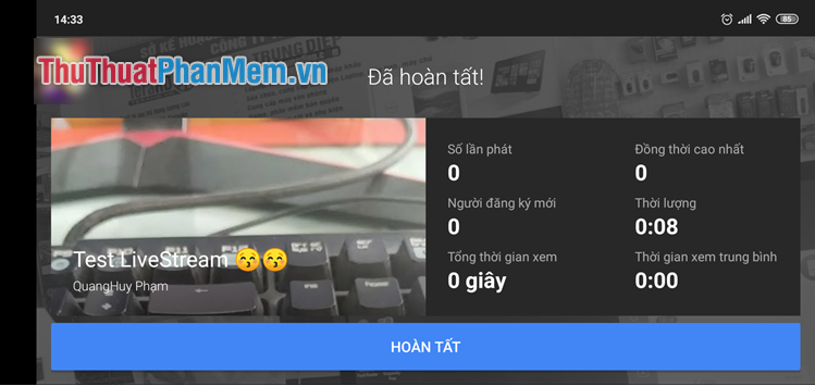 Instructions for Live Stream on Youtube Picture 7