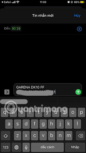 Instructions for loading Free Fire cards, for loading Free Fire diamonds Picture 9