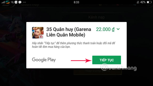 Instructions for loading Mobile Inter-Mobile cards on the phone Picture 4