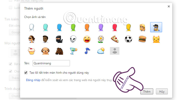 Instructions for logging into multiple accounts on Google Chrome Picture 3